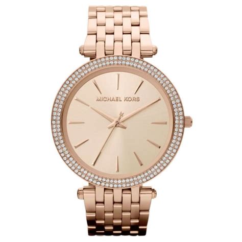 michael kors petite darci gold tone|darci rose gold tone watch.